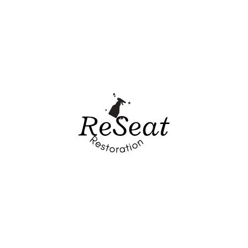 Black White Minimalist Cleaning Company Logo_20250530_134032_0000 ReSeat Restoration, providing mobile children's car seat cleaning to the shoals and north alabama