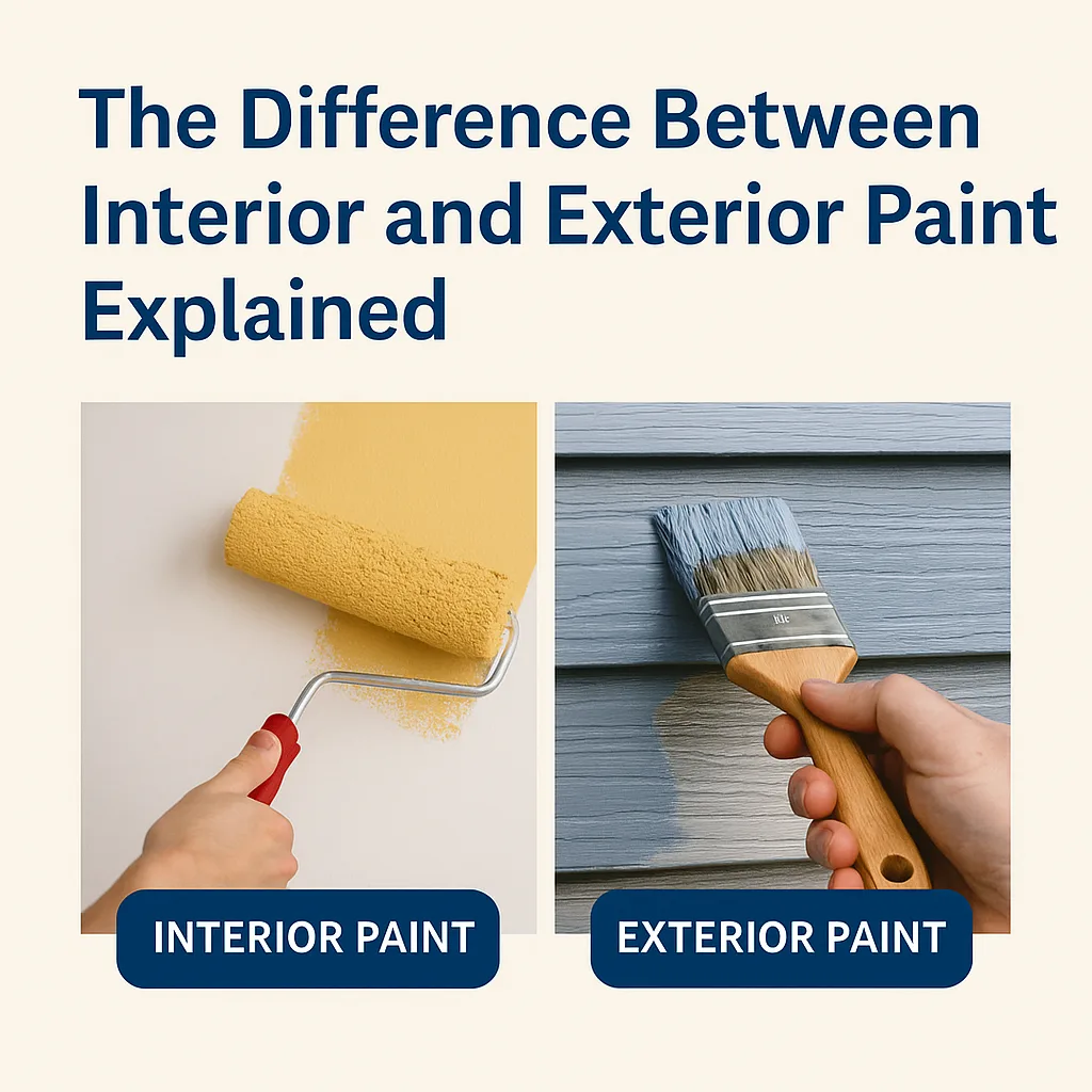 Interior vs Exterior Paint Explained